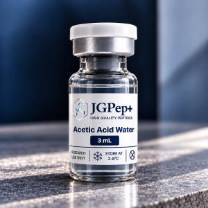 Acetic Acid Water Vial JGPep+ product vial