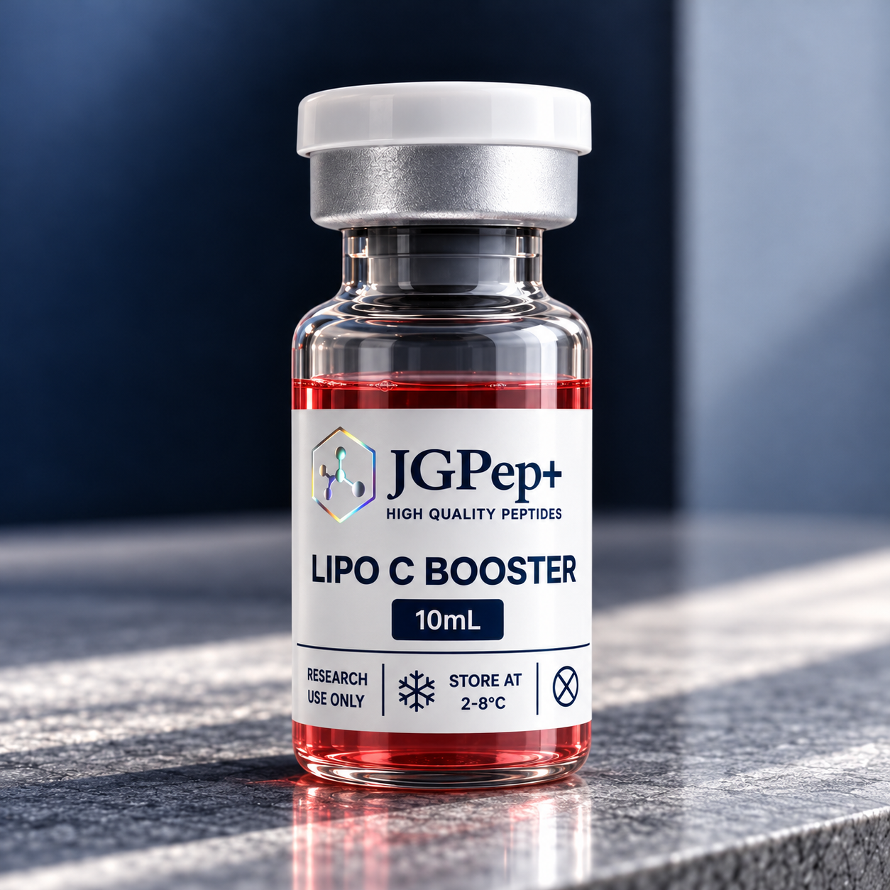 Lipo C Booster Peptide Vial JGPep+ product vial