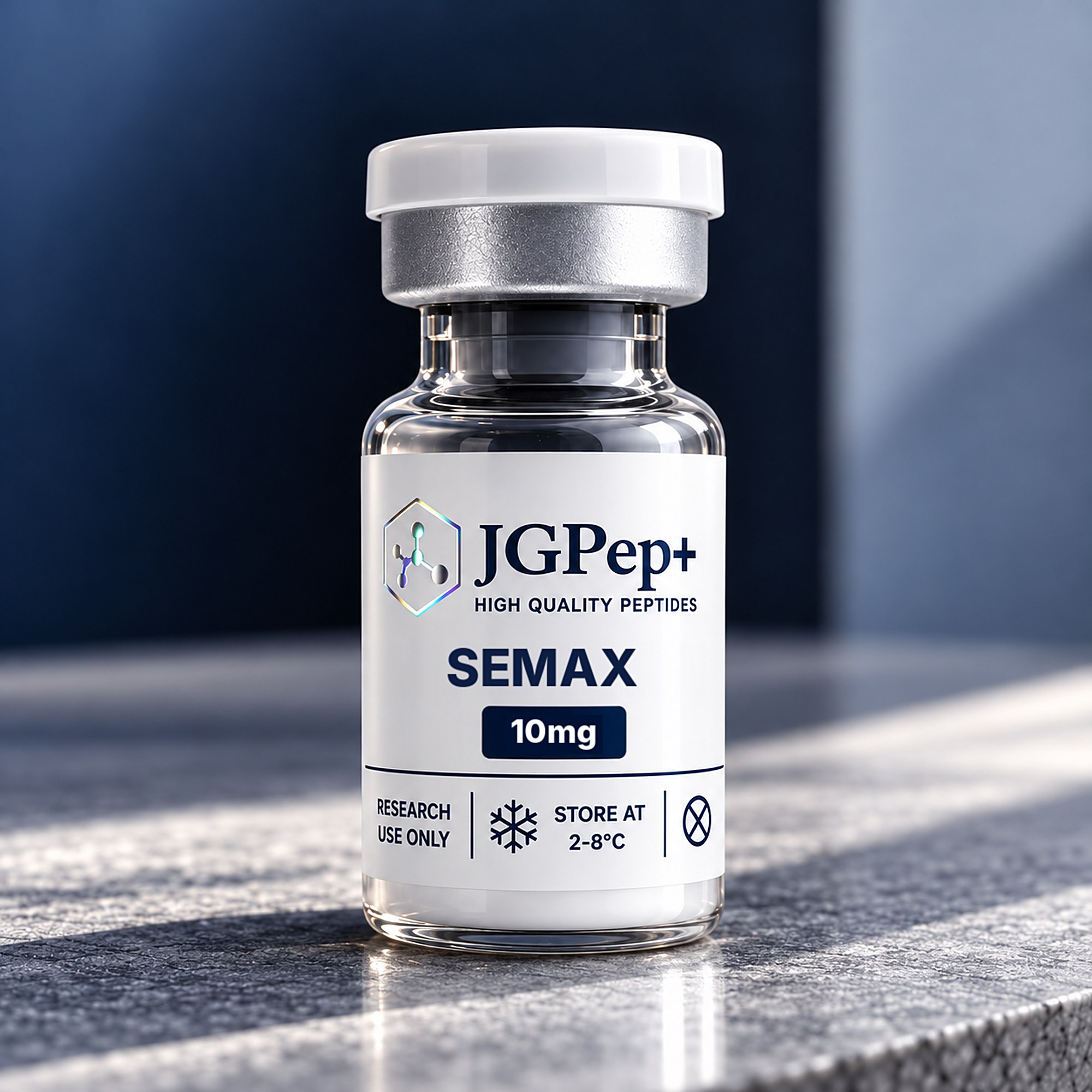 JGPep+ Semax 10mg research vial